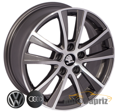 Диски Replica Audi SSL480 GP R16 W6.5 PCD5x112 ET42 DIA57.1   
